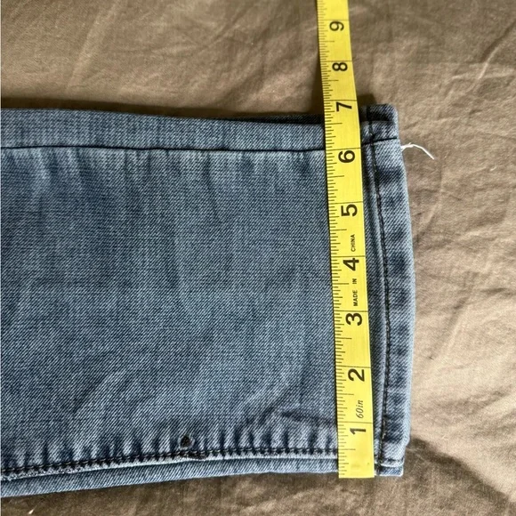 G-STAR RAW Men’s Skinny Jeans Dark Blue w/ Pleated Moto Detail Size 36 Denim Y2K - Picture 10 of 15